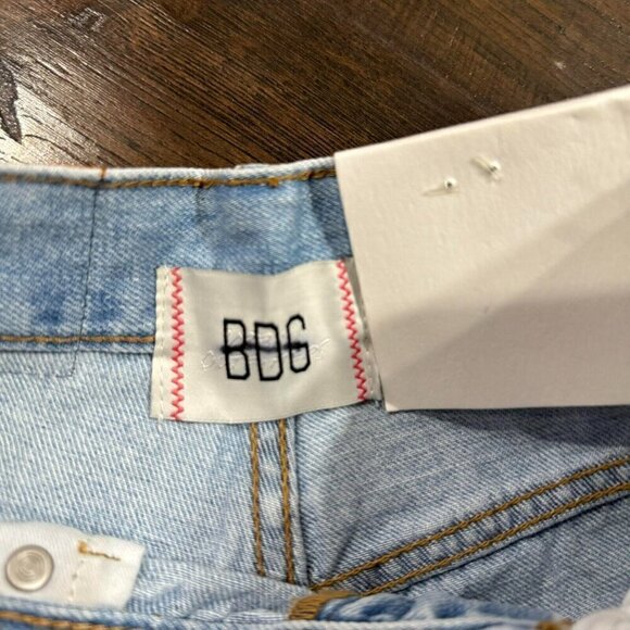 BDG x Isabel Urban Outfitters Cowboy Denim Jeans 5 Tie Dye Blue Size 24 - Picture 6 of 14